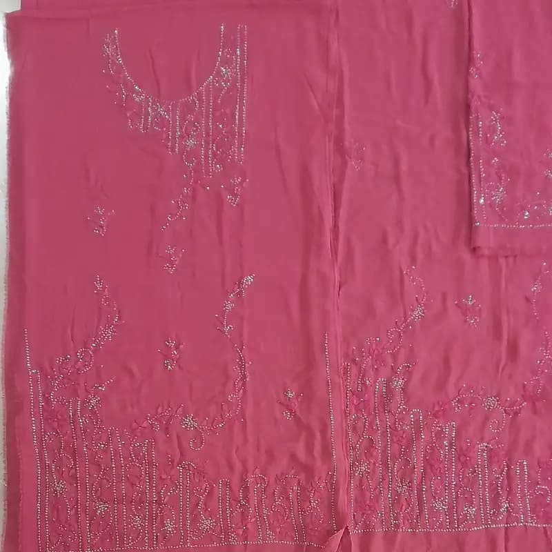 Handmade embroidery suit