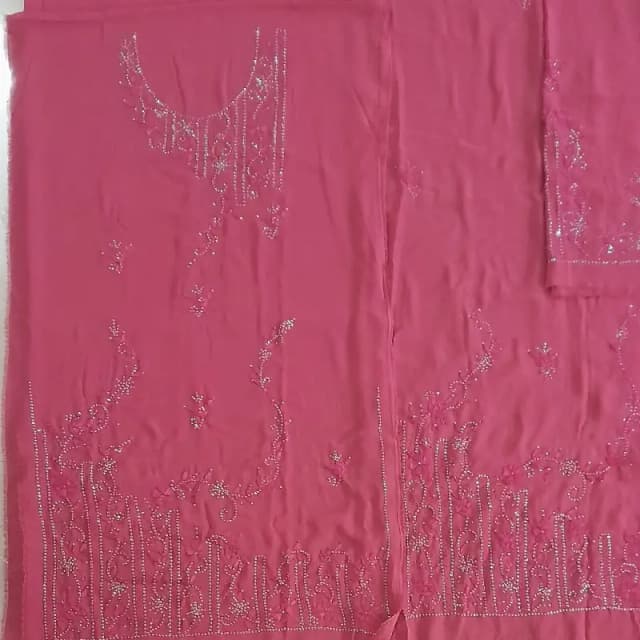 Handmade embroidery suit