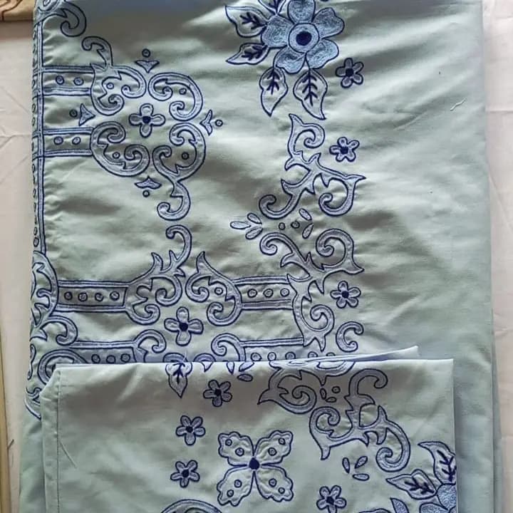 Handmade bed sheet